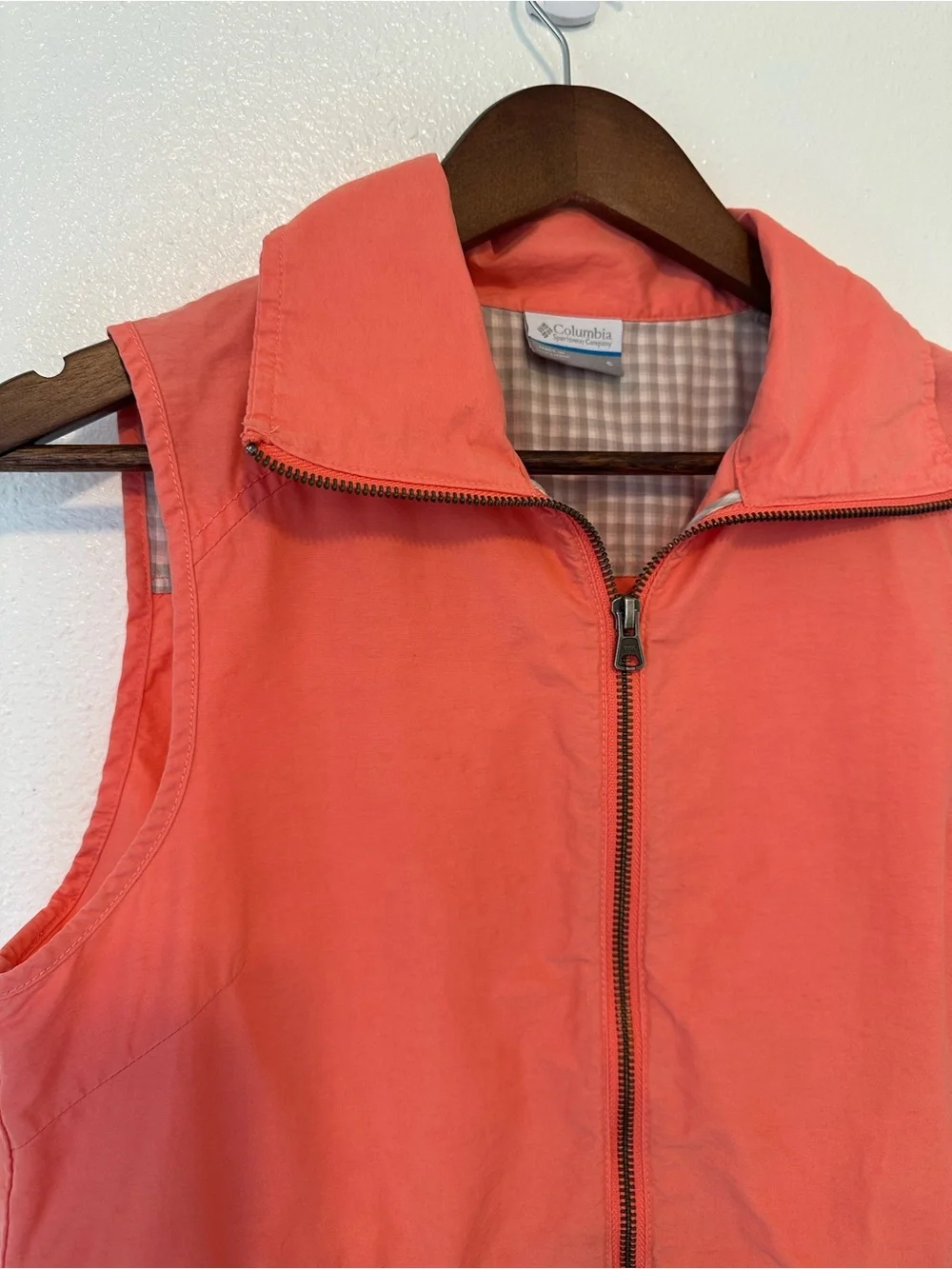 Columbia Coral Zip-Front Sleeveless Vest